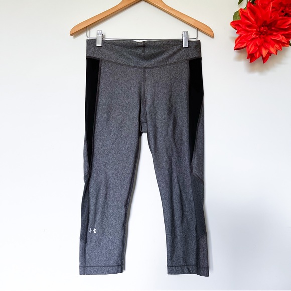 Under Armour Pants - under armour | black and grey leggings medium